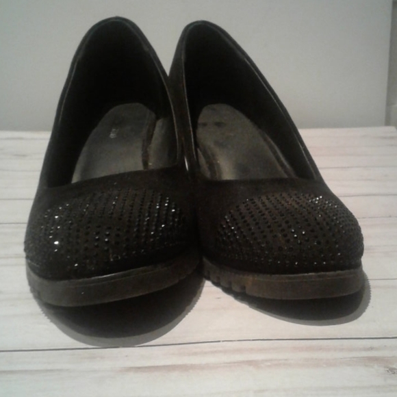 Black platforms by Graceland for women - Picture 2 of 3